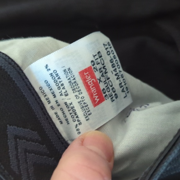 NWOT Wrangler Denim Black 36X29 - Picture 6 of 13